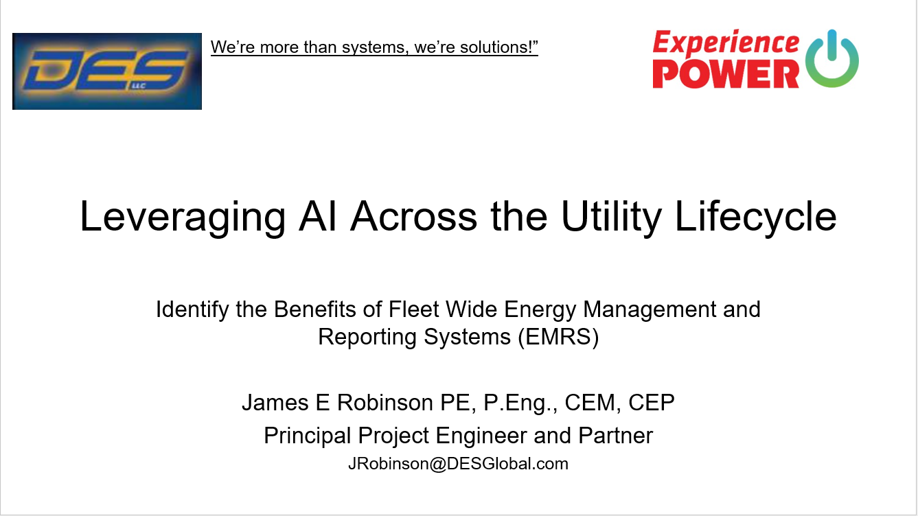 Leveraging AI Across the Utility Lifecycle – Slide 1